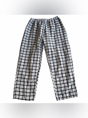 Women's Plaid Trousers Casual Tartan Check